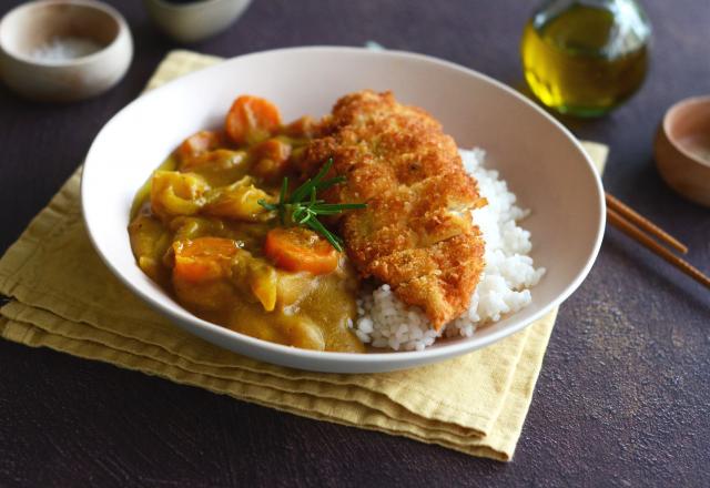 Poulet Katsu au curry Japonais