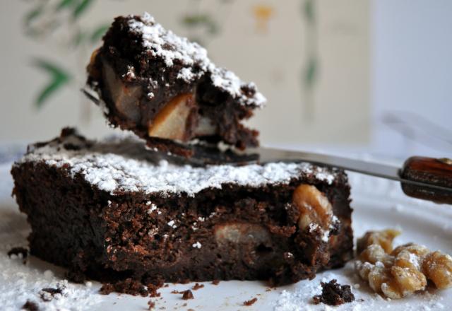 Brownie aux pommes