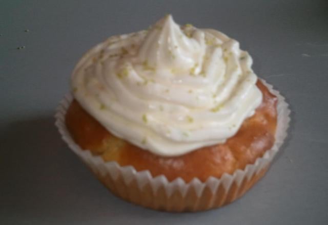 Cupcake saumon citron et combava