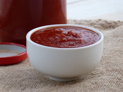 Ketchup maison au piment d'Espelette