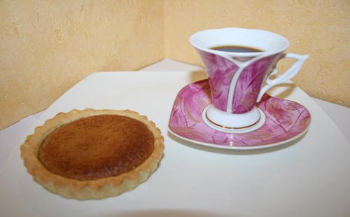 Tartelette au café maison