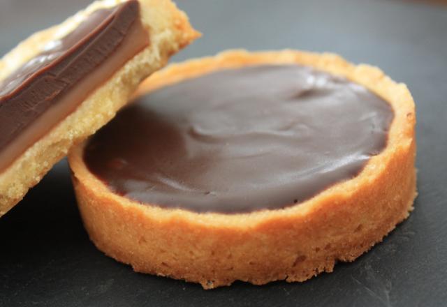 Tartelettes choco-caramel beurre salé