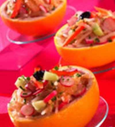 Pamplemousse en salade