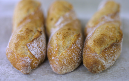 Baguettes au levain liquide