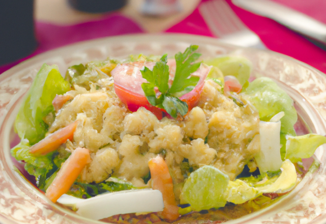 Salade de couscous à la cardamone