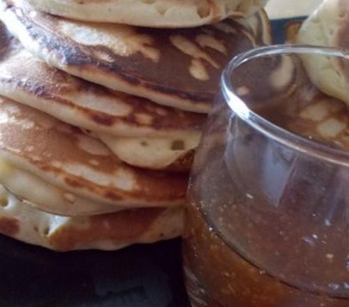 Pancakes à la poudre d'amandes