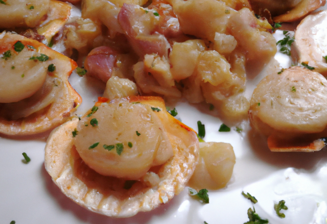 Coquilles au thon