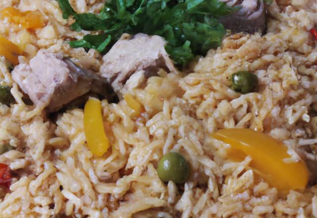 Riz pilaf complet