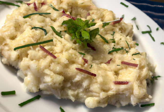 Risotto douceur au Philadelphia