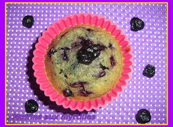 Muffins aux Myrtilles