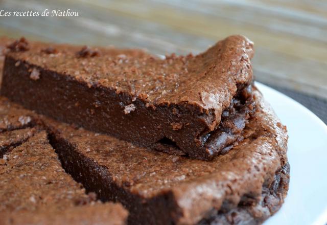 Gâteau fondant au chocolat - Torta al cioccolato fondente