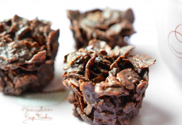 Roses des Sables aux corn'flakes amandes et chocolat