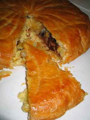 Galette Choco-Poires