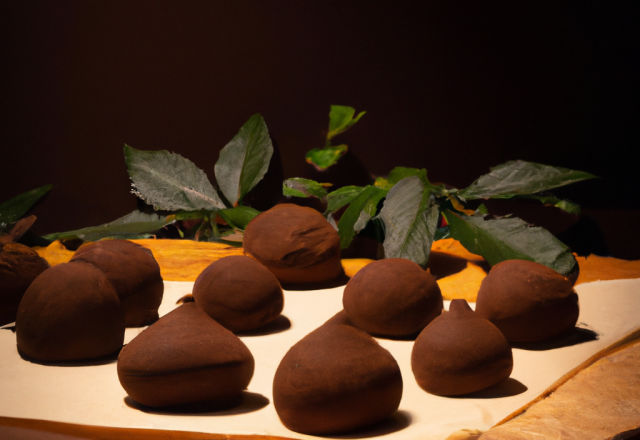 Les truffes traditionelles au chocolat