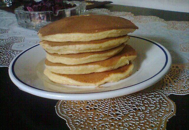 Pancakes au sucre vanillé