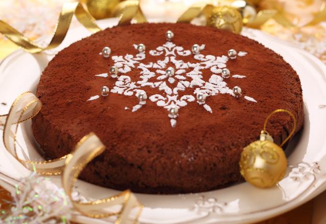 Nos idées de recettes de gâteaux de Noël au chocolat