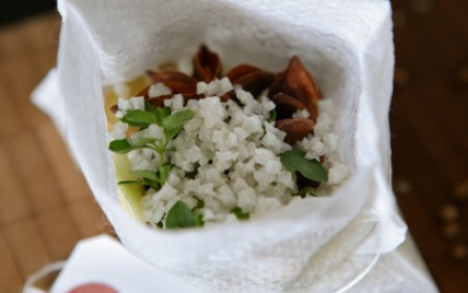 Aumônière de saveurs au gros sel Cérébos