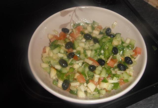 Salade tunisienne facile