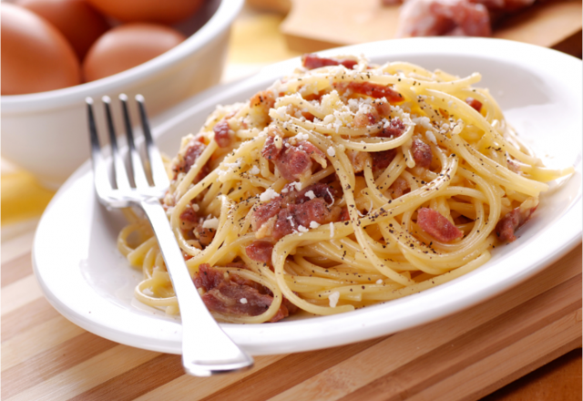 Pâtes à la carbonara Isla Délice Halal