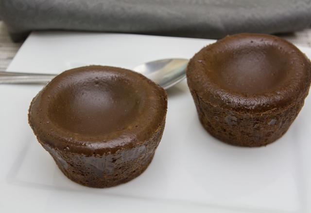 Petits fondants au chocolat sans beurre et sans gluten