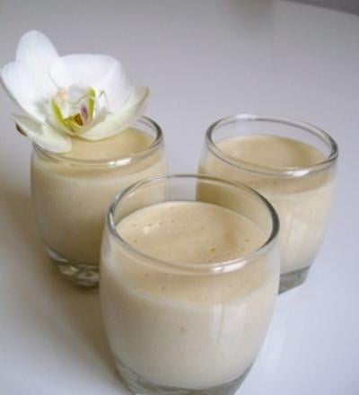 Panna cotta abriconcoctée