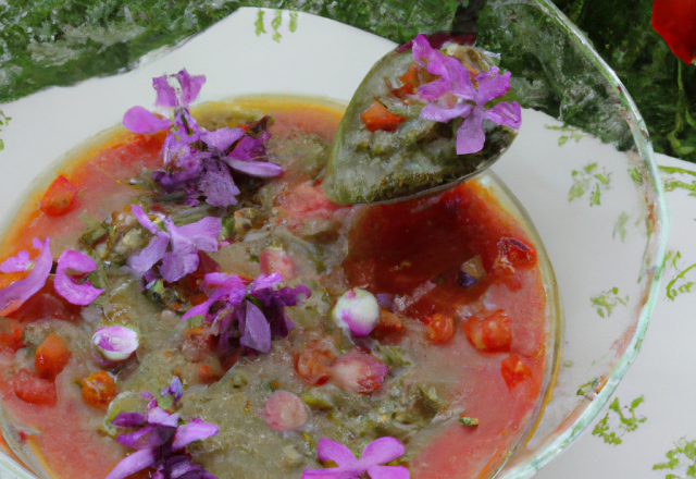 Vinaigrette aux coquelicots