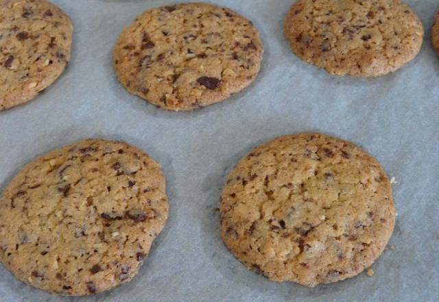 Cookies chocolat noisette