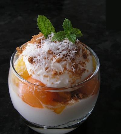 Tiramisu créole au melon