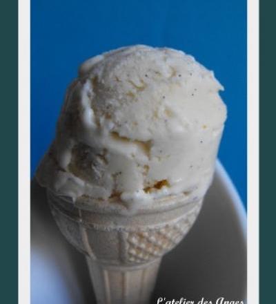 Glace vanille classique