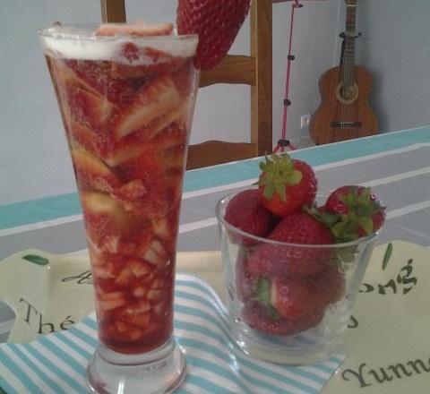 Coupe panach'fraises