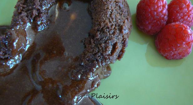 Fondant au chocolat plaisir entre amis