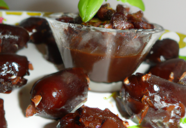 Bouchées aux dattes et au chocolat