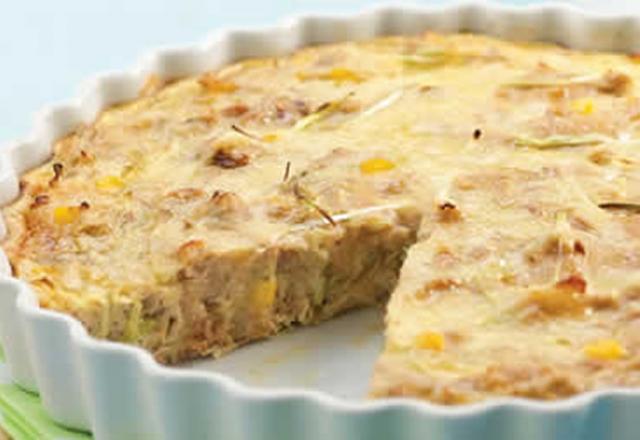 Quiche au thon au thermomix