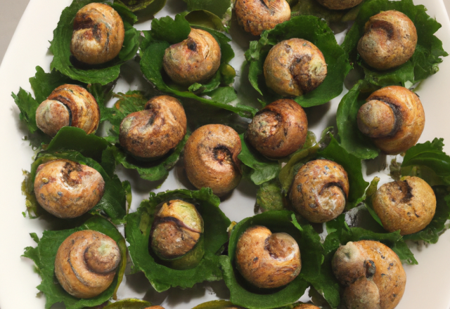 Aumônière d'escargots