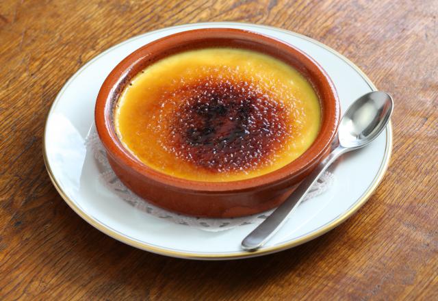 Crème brûlée simple et bonne