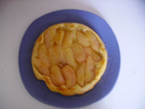 Tarte caramelisée aux poires