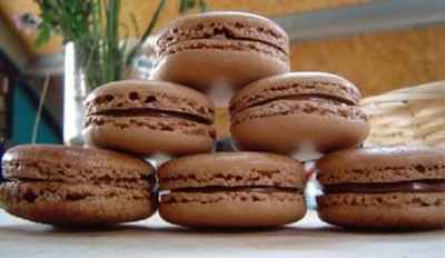 Macarons du chef choco