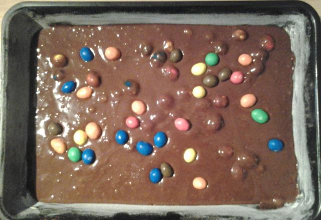 Brownies aux smarties