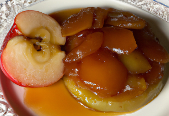 Tatin sur pommes et gingembre