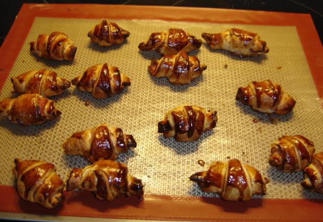 Croissants au jambon moelleux