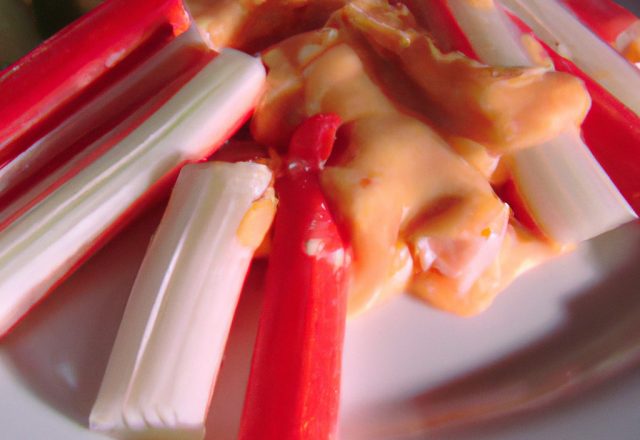 Surimi en sauce