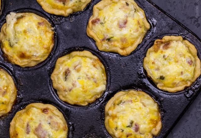 Voici comment faire des mini gratins express avec un simple moule à muffins !