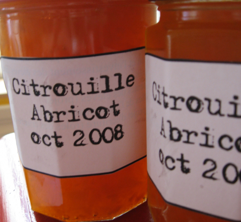 Confiture de potiron de deux façons