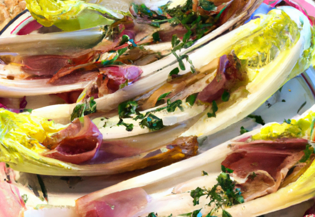 Endive au jambon en papillote