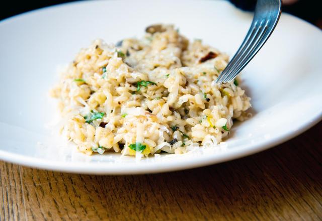 Risotto au poulet facile