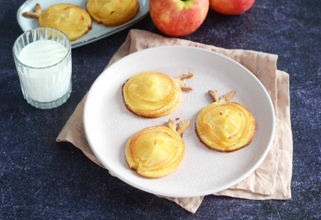 Tartelettes en forme de pomme