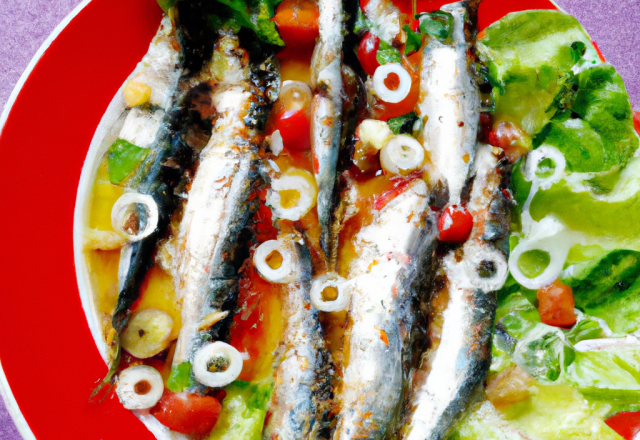 Sardines marinées aux aromates