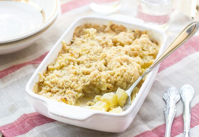 Pour profiter des dernières courgettes : une nutritionniste partage une délicieuse recette de crumble !