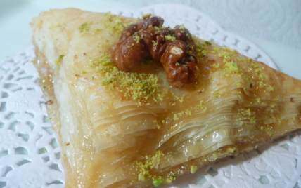 Baklawa en triangles