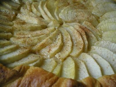 Tarte aux pommes épicées